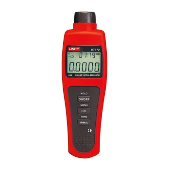 Bezkontakta tahometrs Uni-T UT372 (10–99 999 RPM)
