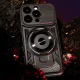Vāciņš TFO Defender Armor Mag, iPhone 15 Pro Max 6.7\", melns