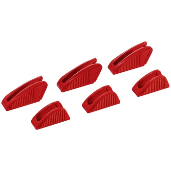 KNIPEX aizsarguzlikas knaiblēm 86 XX 250, 3 pāri, sarkanas