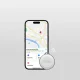 SBS Track My Circle IP65 meklētājs ar Apple Find My atbalstu, balts