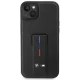 BMW iPhone 14 / 15 / 13 vāciņš Grip Stand Hot Stamp, melns
