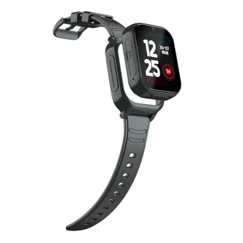 Bērnu 4G GPS viedpulkstenis Forever Look Me KW-510, melns
