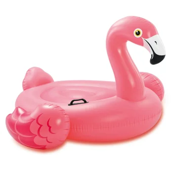 Intex piepūšamais matracis Flamingo 178x135x97 cm, rozā