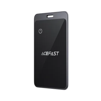 Acefast S3 Bluetooth meklētājs Apple Find My kartes formā, pelēks