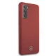 Mercedes Samsung Galaxy S21+ vāciņš Silicone Line, sarkans