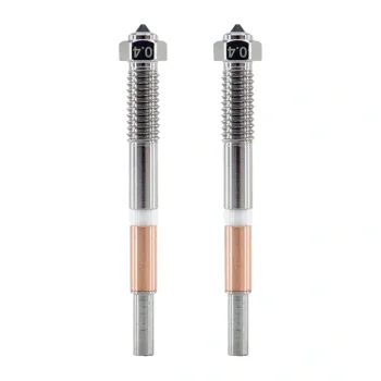 QiDi bimetāla sprausla 0.4 mm Q2 sērijas 3D printeriem, 2 gab., BMN204