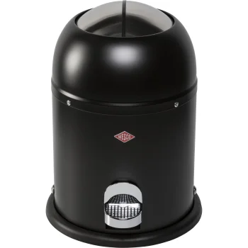Wesco Mini Master pedāļa atkritumu tvertne 6 L, matēti melna