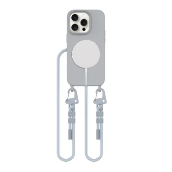Tech-Protect iPhone 14 Pro vāciņš MagNecklace MagSafe, pelēks