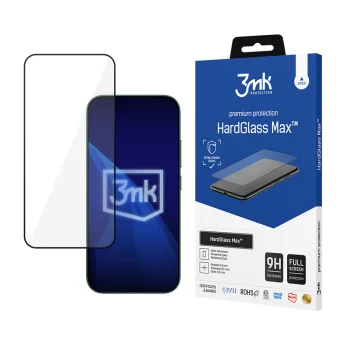3mk HardGlass Max aizsargstikls Xiaomi 17 / 17 Pro, melns