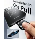ESR UltraFit Classic aizsargstikls iPhone 18 Pro / 17 Pro, 2 gab., melns