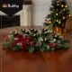 LED tējas sveces Ruhhy, 12 gab., 3.6 cm, melnas