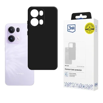 3mk Matt Case vāciņš Oppo Reno 13 Pro, Melns