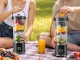 Pārnēsājams USB blenderis 500ml smūtijiem ar LED displeju, pelēks