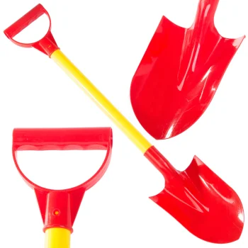 Plastmasas lāpstiņa smiltīm un sniegam bērniem, 65 cm