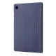 Samsung Galaxy Tab A8 10.5 (2021) (2022) (SM-X200/X205) V-fold Stand Silicone Book Case Cover, Purple | Vāks Maks...