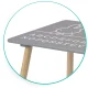 Bērnu galds ar diviem krēsliem Ricokids RC-847 Bunny | Kids Table with Two Chairs