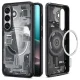 Spigen Ultra Hybrid Mag vāciņš Samsung Galaxy S26, Zero One Clear Black