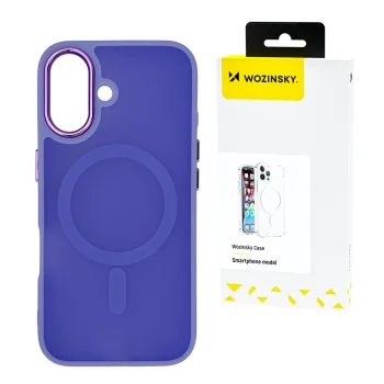 Wozinsky Fashion Case MagSafe vāciņš Samsung Galaxy S25+, violets