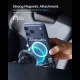Spigen EV15MAQ Essential Qi2 MagSafe auto telefona turētājs ar uzlādi 15W, Black