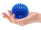 Masāžas Bumbiņa \"Ezītis\" Jogas Fitnesa Bumba ar Tapām Akupunktūra Terapija, Zils| Spiked Massage Ball Therapy...