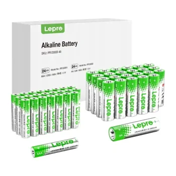 Sārma bateriju komplekts LEPRO PR130003-48 AA / AAA 1.5 V, 48 gab.