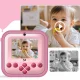Wozinsky WDT-03 Bērnu Fotoaparāts Momentkamera ar Termoprinteri, Rozā | Children Instant HD Digital Print Camera
