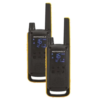 Motorola Talkabout T82 Extreme rācijas, 2 gab., Dzeltenas