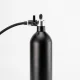 Rockbros bezkameru riepu montāžas spiediena tvertne 200 PSI 1.2l, melna