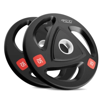 4FIZJO olimpiskie svaru diski 2 x 15 kg (kopā 30 kg)