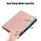 Lenovo Tab P11 Gen 2 (TB350FU) Trifold Stand PU Leather Hard Protective Cover Case, Rose Gold | Planšetes Vāciņš...