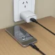 Dudao L3ST USB-A uz USB-C 5A 1.2m kabelis, melns