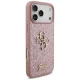 Guess Fixed Glitter Big 4G vāciņš iPhone 18 Pro Max / 17 Pro Max, rozā