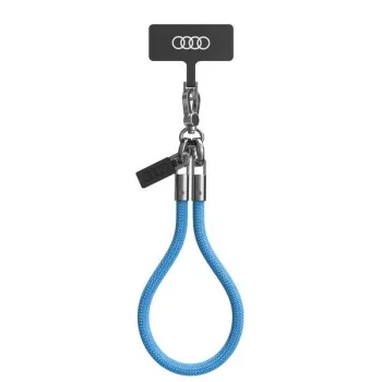 Audi universāla tālruņa siksniņa 28cm x 8mm, zila