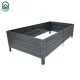 Paaugstinātā dārza dobe Klasika Garden, 1500x750x300mm, Pelēka
