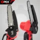 Akumulatora ķēdes zāģis OPEX TOOLS OPX28026 6\" 21V 2x 1.5Ah, sarkans/melns