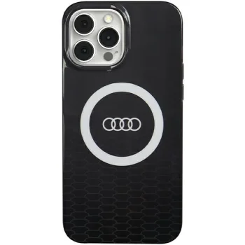 Audi IML Big Logo MagSafe vāciņš iPhone 13 Pro Max, melns