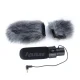 Aputure V-Mic D1 Shotgun Directional Microphone - ārējais video mikrofons spoguļkamerai
