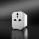 SBS TEADAPTUSBTCUNI universāls ceļojumu adapteris USB-C / USB-A, balts