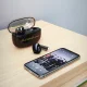 Bezvadu austiņas Dudao U8 TWS, Bluetooth 5.3, melnas