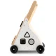 Attīstošs interaktīvs bērnu koka stumjamais staigulis RK-875 Ricokids | Wooden Push Walker