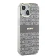 DKNY iPhone 15 / 14 / 13 vāciņš IML Mono & Stripe MagSafe, bēšs