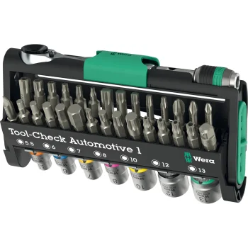 Instrumentu komplekts Wera Tool-Check Automotive 1, 38 gab.
