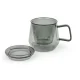 Tējas krūzes komplekts Bredemeijer Tea for one Livorno 350ml ar sietiņu, melns 165041