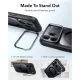 ESR Classic Hybrid Kickstand MagSafe vāciņš iPhone 18 Pro Max / 17 Pro Max, Clear Black