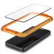 Spigen iPhone 15 Pro aizsargstikls ALM Glass FC, melns (2 gab.)