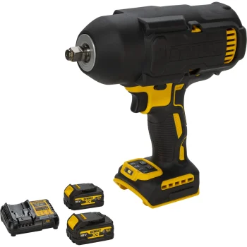 Akumulatora triecienuzgriežņatslēga DeWalt DCF900P2G-QW 18V 1/2" (2x 5.0 Ah, lādētājs)