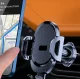 Universāls auto telefona turētājs AP32 ventilācijas režģim, melns