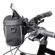 Wozinsky WBHBB-01 velosipēda stūres un pleca soma, 4L, melna