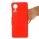 Huawei Nova 9 (NAM-AL00, NAM-LX9) / Honor 50 Soft Liquid Silicone Anti-Scratch Protective Case Cover, Red | Telefona...