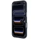 BMW Sign Deboss Quilted Metal Logo MagSafe vāciņš iPhone 17 Pro / 18 Pro, zils